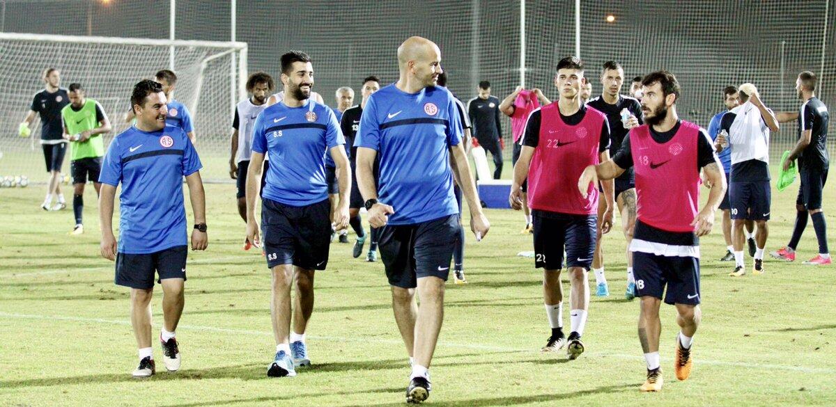 Antalyaspor,Badia yönetiminde çalıştı
