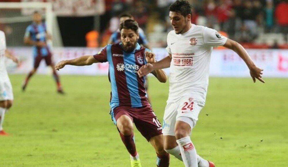 Antalyaspor, Trabzonspor maçında zirve yaptı