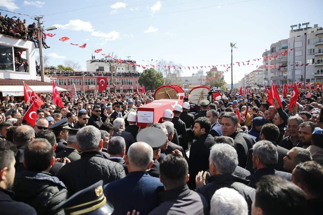 Şehidimiz son yolculuğuna uğurlandı