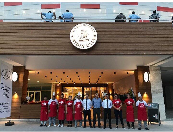 Stadyumda ilk dükkan açıldı