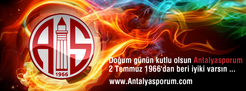 Doğum günün kutlu olsun ANTALYASPORUM