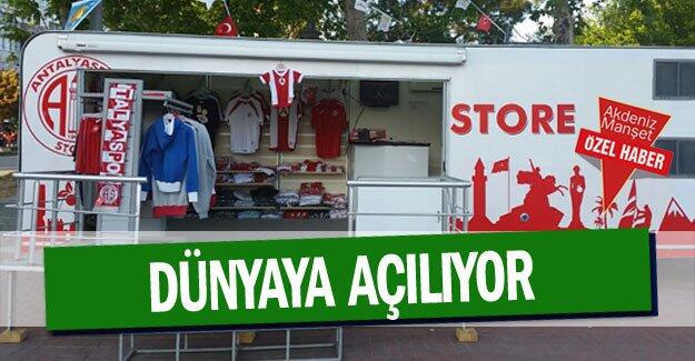 Antalyaspor mağazaları dünyaya açılıyor