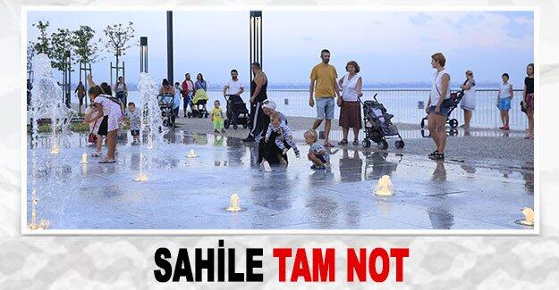 Sahile tam not