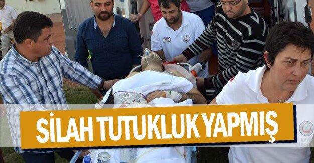 Silah tutukluk yapmış